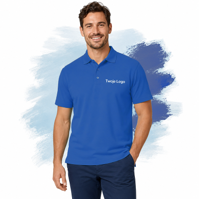 Koszulka  Summer Polo II 170 Męska kolor Royal Blue 241