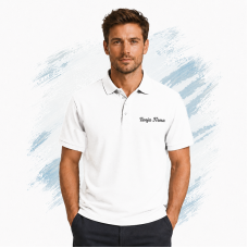 Koszulka  Summer Polo II 170 Męska kolor White