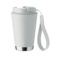 Kubek Termo z podwójną ścianką 300 ml biały Kubek Termo z podwójną ścianką 300 ml biały