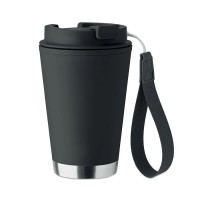 Kubek Termo z podwójną ścianką 300 ml czarny Kubek Termo z podwójną ścianką 300 ml czarny