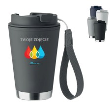 Kubek Termo z podwójną ścianką 300 ml czarny