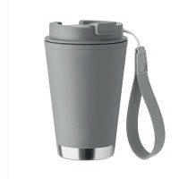 Kubek Termo z podwójną ścianką 300 ml szary-kamienny