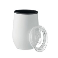 Kubek Termiczny z podwójną ścianką 350ml kolor Biały Kubek Termiczny z podwójną ścianką 350ml kolor Biały