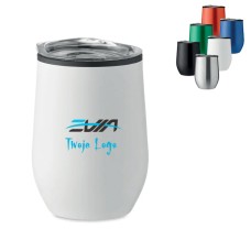 Kubek Termiczny z podwójną ścianką 350ml kolor Biały