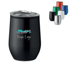 Kubek Termiczny z podwójną ścianką 350ml kolor czarny