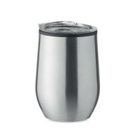 Kubek Termiczny z podwójną ścianką 350ml kolor stal szczotkowana Kubek Termiczny z podwójną ścianką 350ml kolor stal szczotkowana