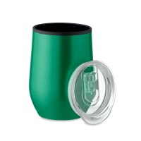 Kubek Termiczny z podwójną ścianką 350ml kolor zielony Kubek Termiczny z podwójną ścianką 350ml kolor zielony