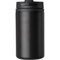 Kompaktowy Kubek Termiczny ze Stali Nierdzewnej 300ml – Czarny