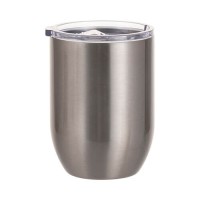 Kubek Termiczny do Wina i Napojów 450 ml – Srebrny Kubek Termiczny do Wina i Napojów 450 ml – Srebrny